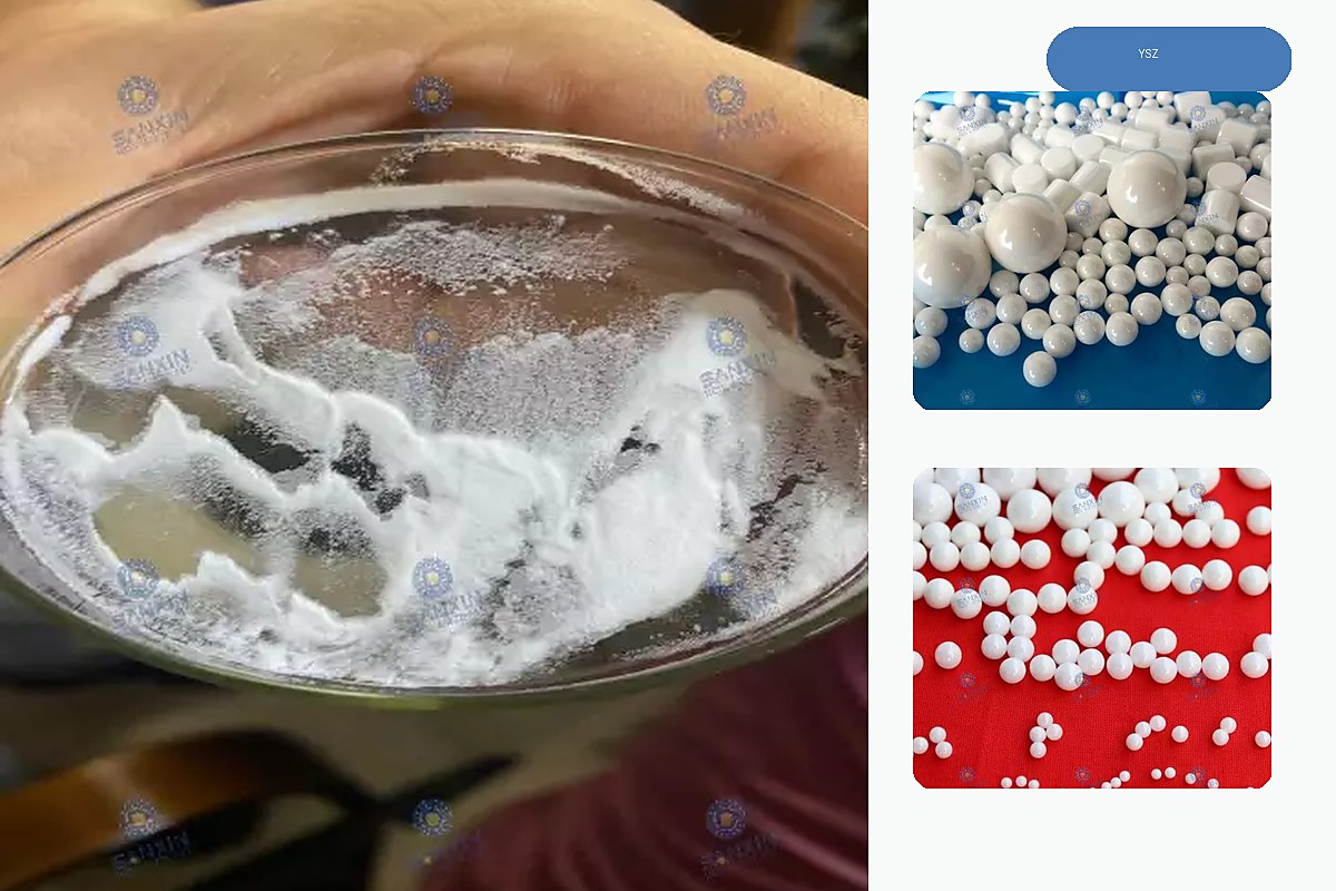 Yttria Stabilized Zirconia Beads for Silicon Nitride Powder Milling