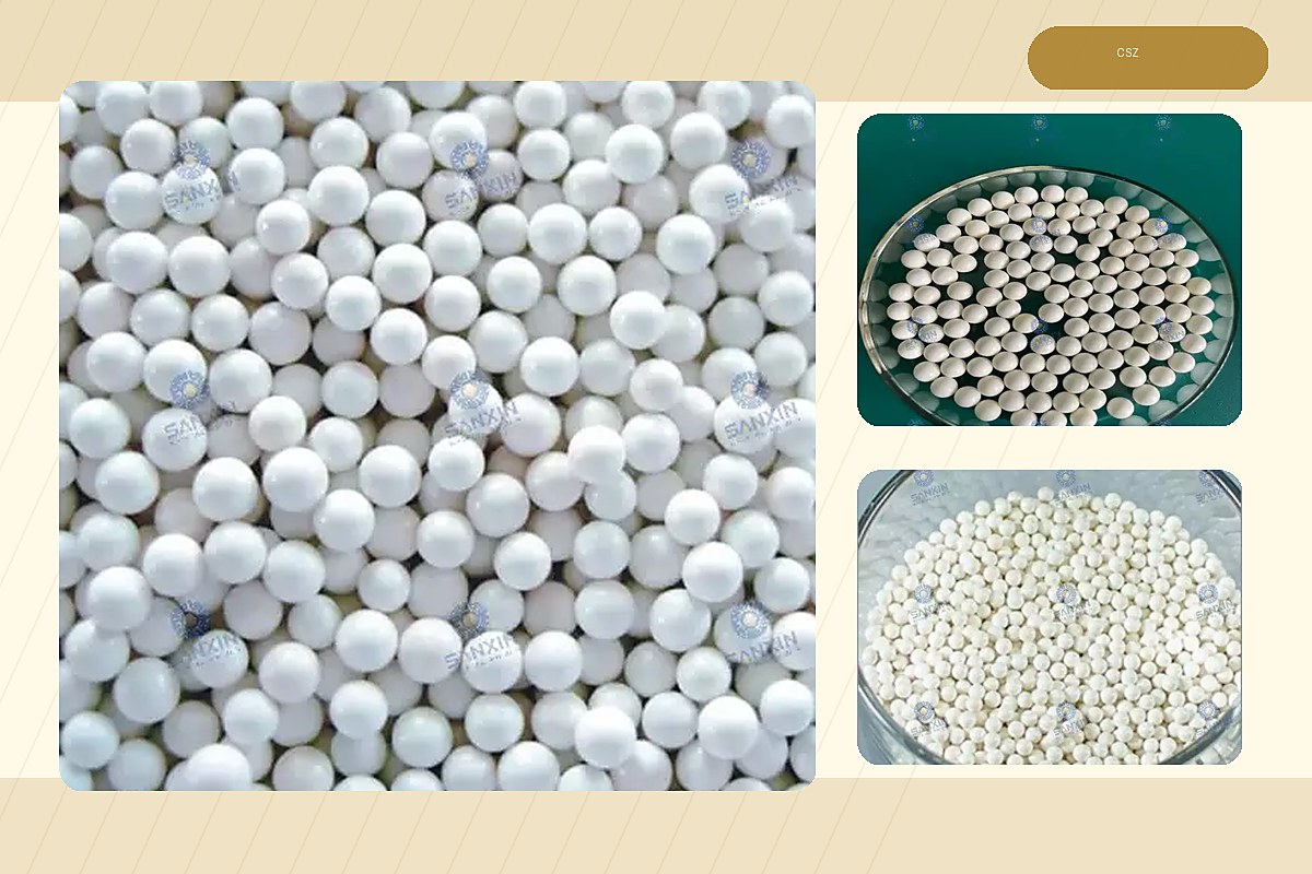 Ceria Stabilized Zirconia Grinding Media for Catalyst Washcoat Dispersion
